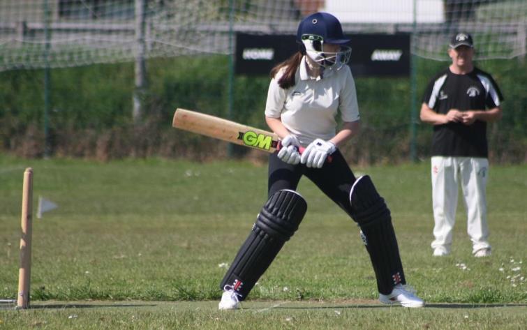 Maddie batting